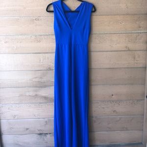 Lulu’s “Thinking Out Loud” Blue Jumpsuit